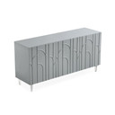 Deco Buffet, Grey Lacquer