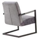 Jonah Fabric Arm Chair, Sage Grey, Velvet Gray