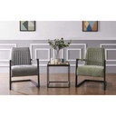 Jonah Fabric Arm Chair, Sage Grey, Velvet Gray