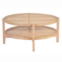 Wynona Two-Tier Coffee Table, Natural