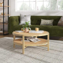 Wynona Two-Tier Coffee Table, Natural