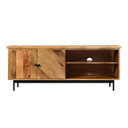 Abigail 54 Inch Metal Frame TV Console