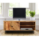 Abigail 54 Inch Metal Frame TV Console