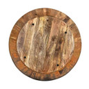 Mango Wood Drum Coffee Table