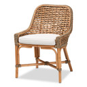 Kyma Rattan Dining Side Chair with Cushion