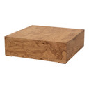 Nashville Coffee Table Honey Brown Burl