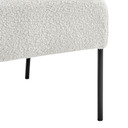 Quincy Arm Chair, Boucle Beige