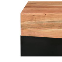 Industrial Modern Wood Slab Coffee Table