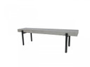 Trammel Concrete and Metal Bench