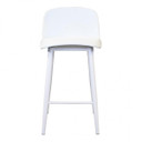 Loopy Counter Stool, White