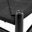 Wishbone Dining Wood Armchair, Black on Black