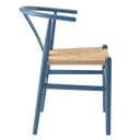 Wishbone Dining Wood Side Chair, Harbor