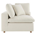 Crux Movie Night Sofa Sectional, Light Beige