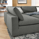 Crux Movie Night Sofa Sectional, Gray