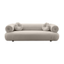 Macarena Grey Velvet Sofa