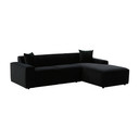 Olifax Black Velvet Sectional RAF