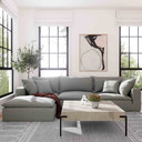 Malibu Modular 3 Piece Sofa, Slate