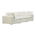 Malibu Modular 3 Piece Sofa, Natural