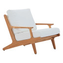 Summand Outdoor Patio Teak Armchair