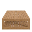 Carson Teak Wood Outdoor Patio Coffee Table