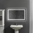 Pegasus 40 X 24 Rectangular Frameless LED Illuminated Bathroom Wall Mirror