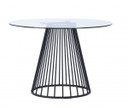 Hollister Glass Top Dining Table