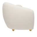 Christina Boucle Chair, White
