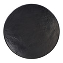 Elinor Black Faux Plaster  Round Dining Table