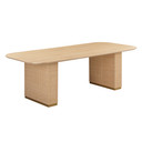 Akima Natural Ash 96" Rectangular Dining Table