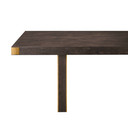 Sonia Chocolate Brown Ash Dining Table