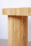 Bugari Rattan Console Table