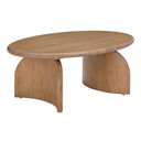 Soledad Cognac Wooden Coffee Table