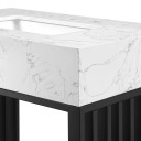 Gridiron 30" Bathroom Vanity, Black