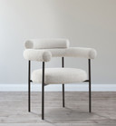 Nebula Boucle Fabric Dining Chair, Set of 2