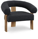 Vince Boucle Fabric Accent Chair