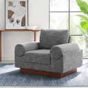 Jovan Upholstered Fabric Armchair