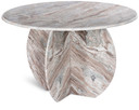 Venturia Brown Marble Dining Table