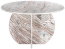 Venturia Brown Marble Dining Table