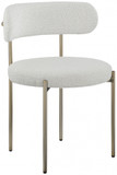 Carla Boucle Fabric Dining Chair, Set of 2