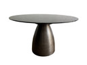 Calico Round Black Wave Dining Table
