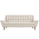 Realm Upholstered Fabric Sofa, Beige