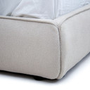 Amhurst Beige Fabric Upholstered Bed