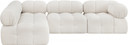 Arnez Boucle Modular Sofa Sectional, Style 4A