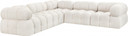 Arnez Boucle Modular Sofa Sectional, Style 5D