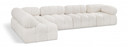 Arnez Boucle Modular Sofa Sectional, Style 5A