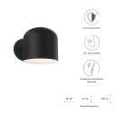 Boulevard 1-Light Wall Sconce