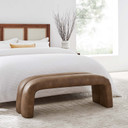 Lomax 50.5" Vegan Leather Upholstered Accent Bench