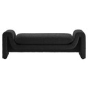 Cyma Boucle Fabric Bench