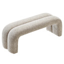 Lomax 50.5" Chenille Upholstered Accent Bench