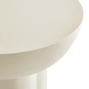 Kassem Round Concrete Side Table